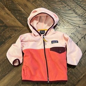 Patagonia Baby Micro D Snap-T Jacket- Baby Girl 3-6 months
